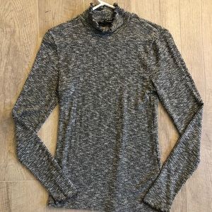 Grey Long Sleeve Top